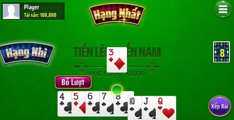Luật chơi tiến lên miền nam